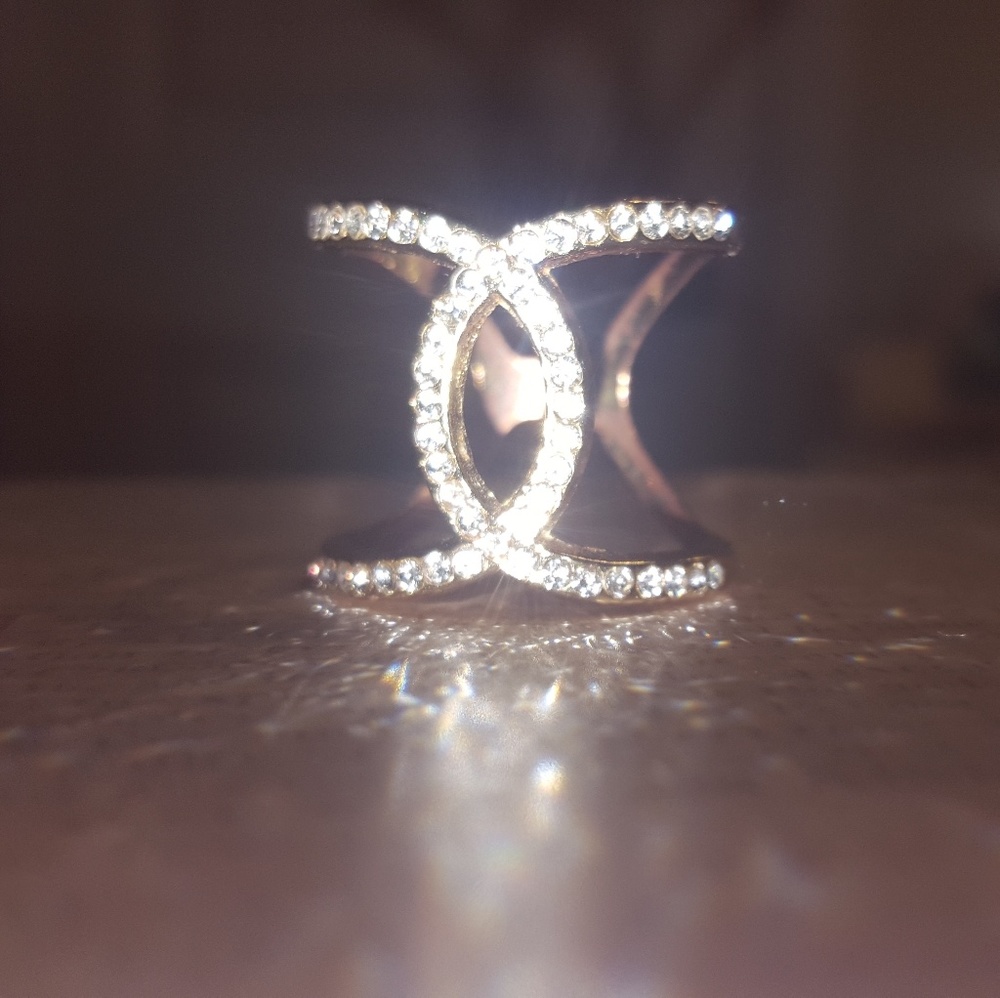 Gold Sparkling Ring